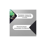 Коврик для мыши SONNEN "SMOKE", резина + ткань, 220х180х3 мм, 513289