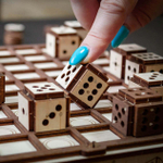 Сборная деревянная модель «GAMESET - Игровой набор» (EWA)