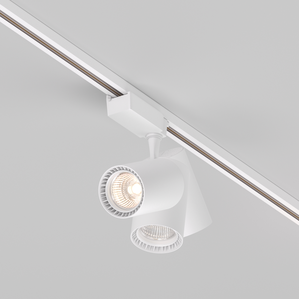 Трековый однофазный светодиодный светильник Maytoni Unity Vuoro TR003-1-26W3K-M-W