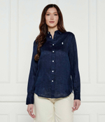 Льняная рубашка POLO RALPH LAUREN - темно-синий(211970730)