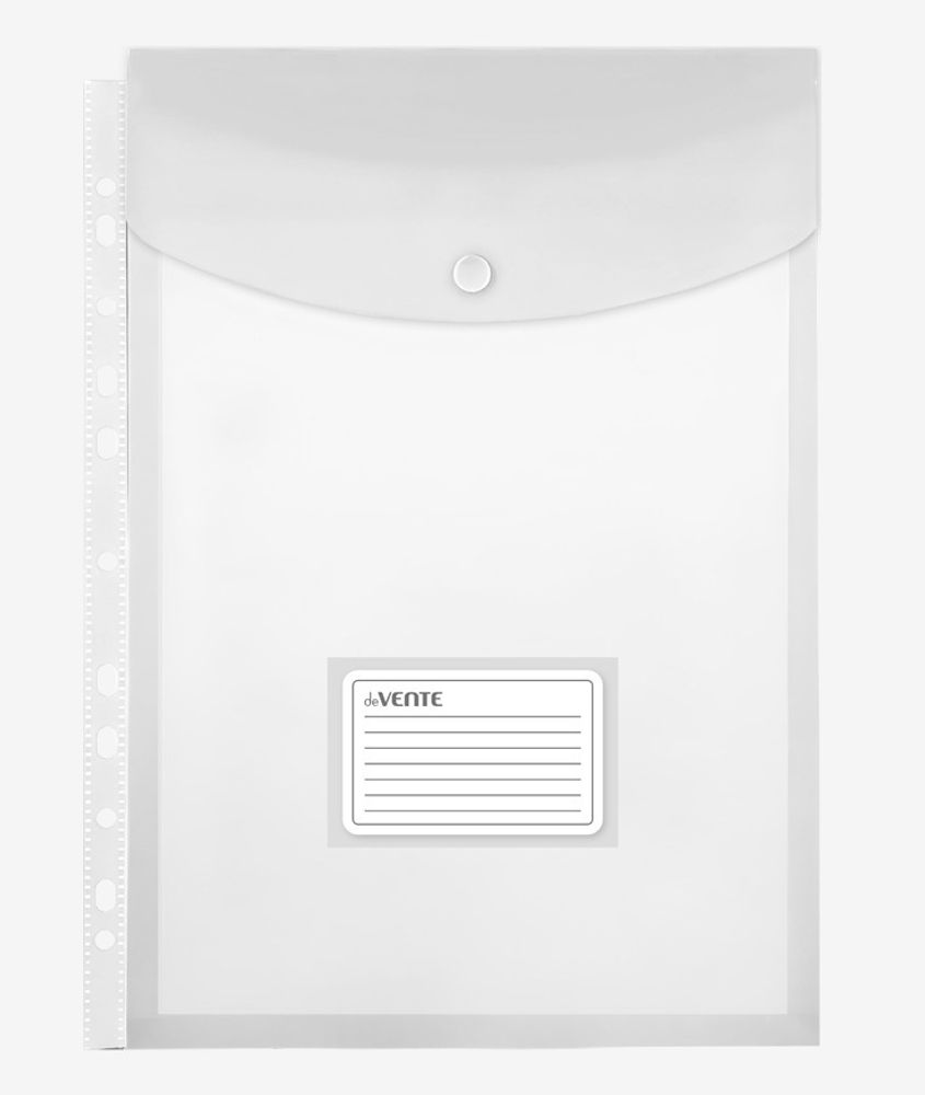 Папка-вкладыш с расширением и клапаном на кнопке &quot;deVENTE&quot; A4 (235x320x20 мм)  (3050402)