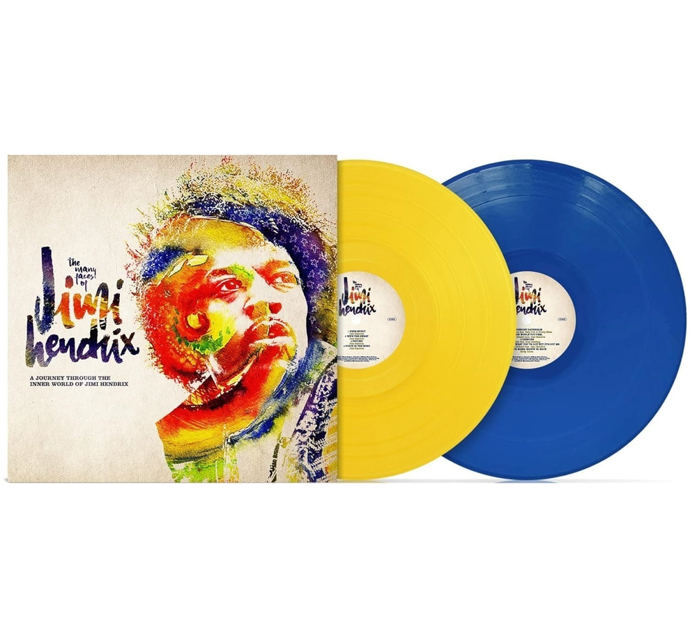 Сборник / The Many Faces Of Jimi Hendrix — A Journey Through The Inner World Of Jimi Hendrix (Coloured Vinyl)(2LP)