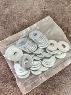 Шайба М8 увеличенная оцинкованная - 50 шт.