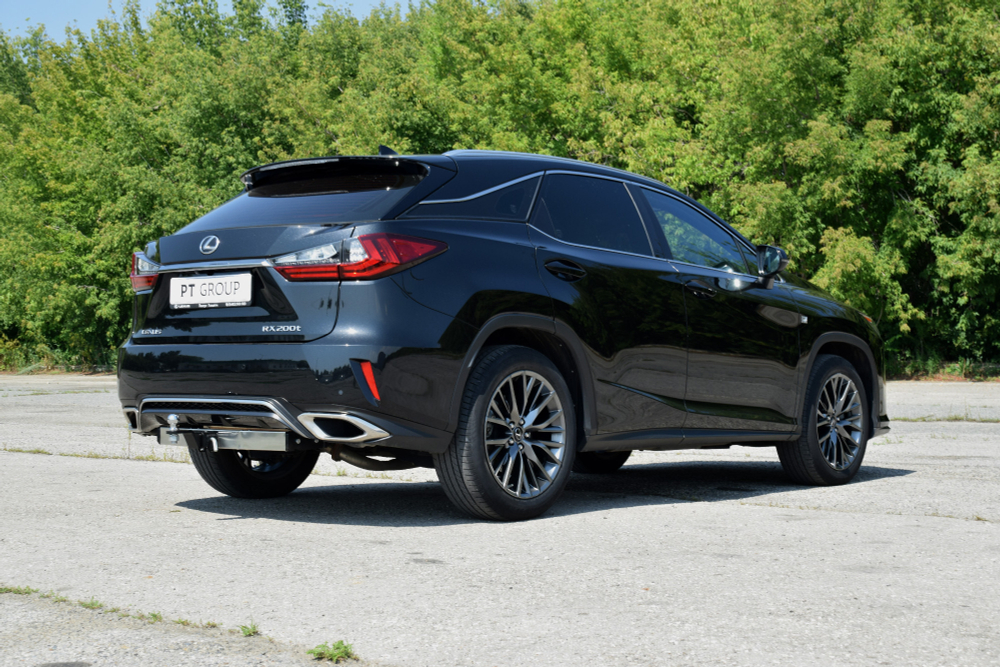Фаркоп с унив. электрикой Smart, съемный квадрат, с НЕРЖ накладкой LEXUS RX (кроме Long) 2015-19, F-Sport 2015-19 (паспорт и сертификат) ПТ ГРУПП.LRX-15-991124.00