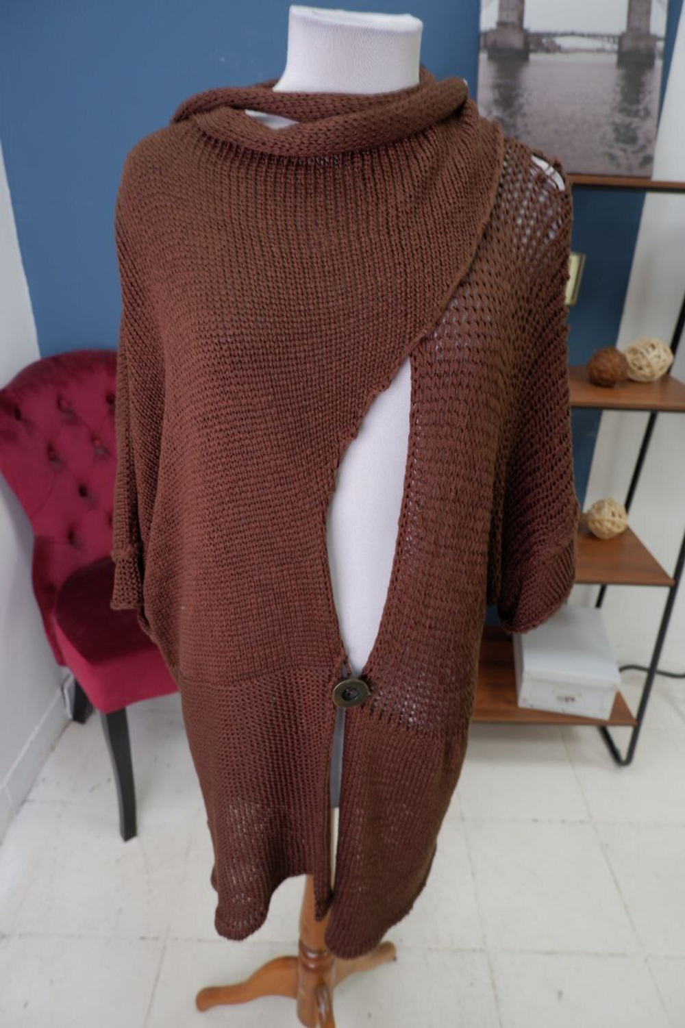 Кардиган Vlas вязаный 60 размер, новый