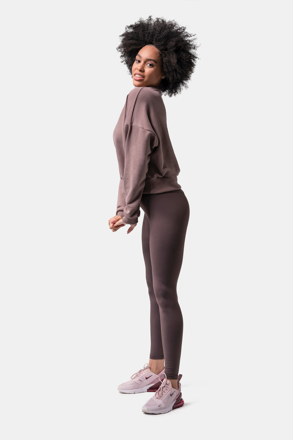 Лосины Nebbia Classic High-Waist Performance leggings 403 brown