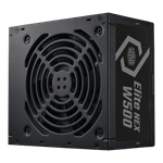 Блок питания CoolerMaster  500W, Elite NEX White W500, Non Modular, >85%, Черный, MPW-5001-ACBW-BEU