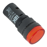 Лампа ИЭК AD16DS(LED)матрица d16мм красный 24В AC/DC BLS10-ADDS-024-K04-16