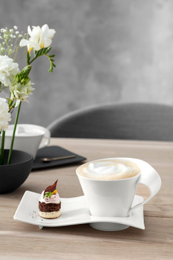 Villeroy & Boch Чашка с блюдцем NewWave Caffe 250 мл для капучино 10-2484-1330+10-2484-2832