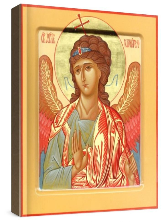 Ангел Хранитель (рукописная икона)