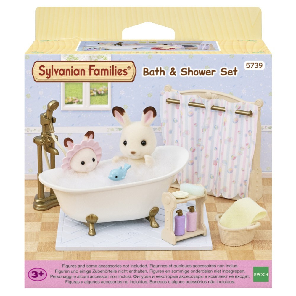 Sylvanian Families - Ванная комната с ванной и душем 5739 / артикул   5739  / GTIN 5054131057391