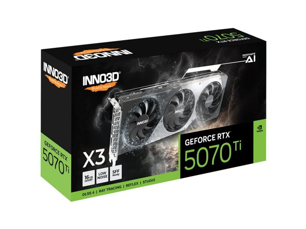 Видеокарта INNO3D Nvidia GeForce RTX 5070 Ti [N507T3-16D7-176068N]