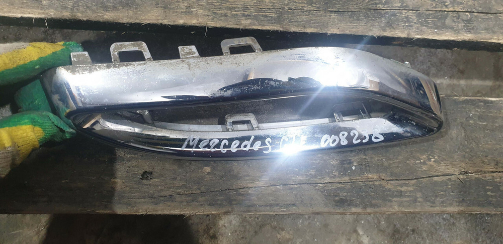 Накладка юбки заднего бампера Mercedes GLS (X166) 15-19 Б/У Оригинал A0008850274