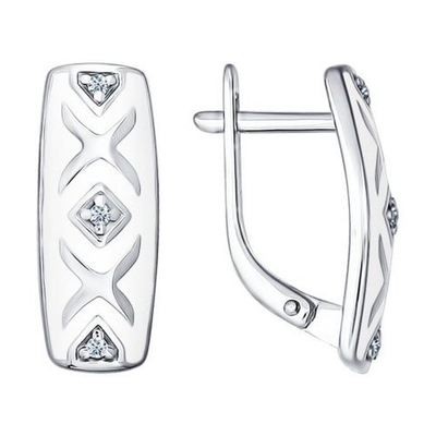 Серьги Ag 925 (94021522)