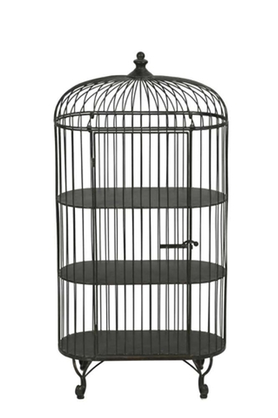 Стеллаж "Птичья клетка" 50x28xH100см Металл
