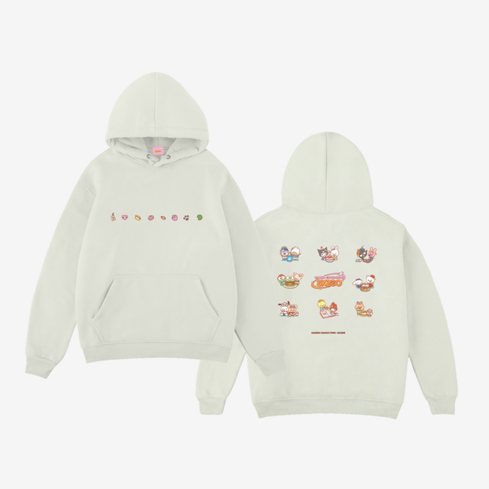 Мерч HOODIE - SKZOO X SANRIO CHARACTERS (худи + фотокарты)