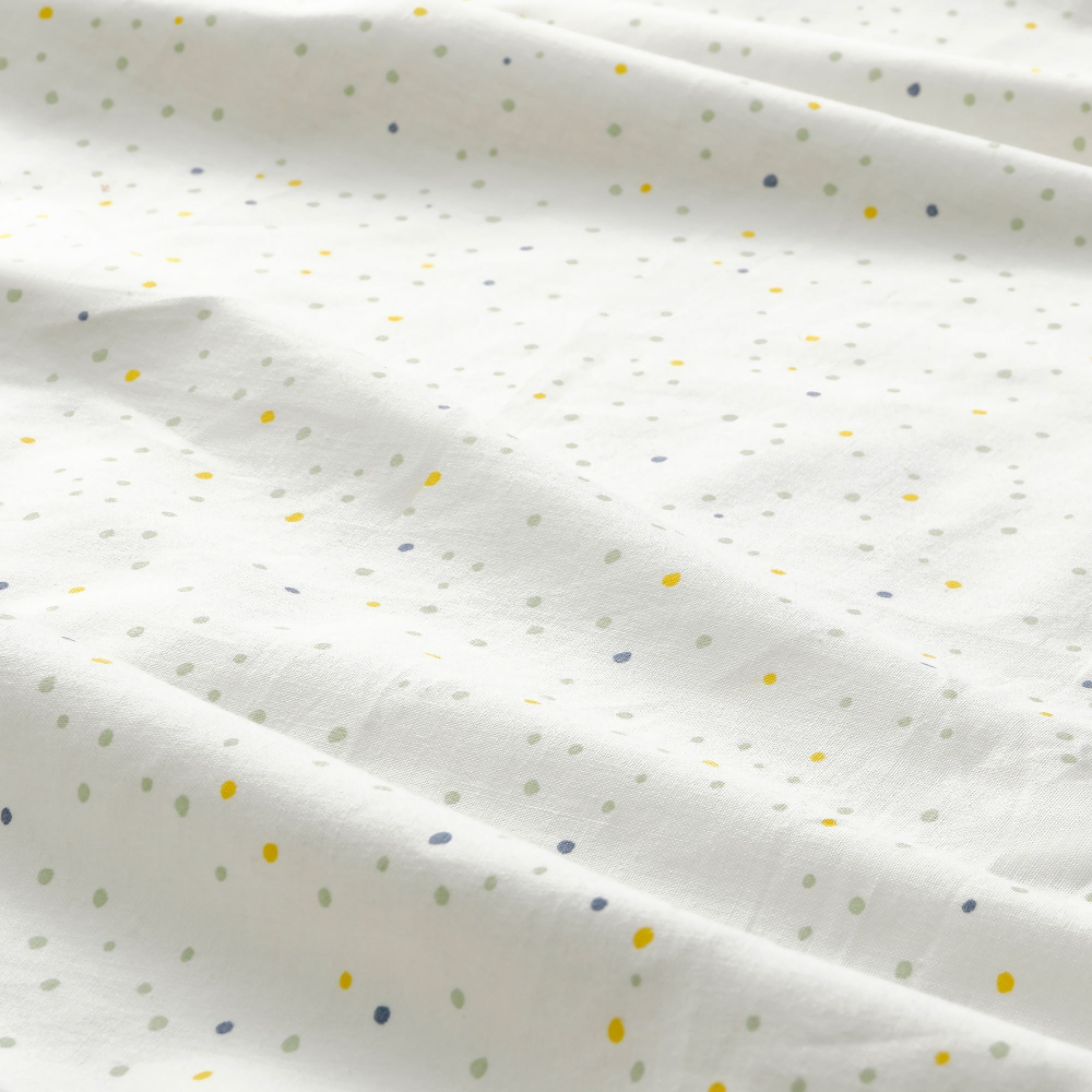 Набор простыней IKEA DROMSLOTT (ДРЁМСЛОТТ), Детский, Белый с рисунком, 60х120 см, 2 шт
