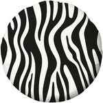 Шар (18"/46 см) Круг, Анималистика, Пятнистый окрас, Зебра