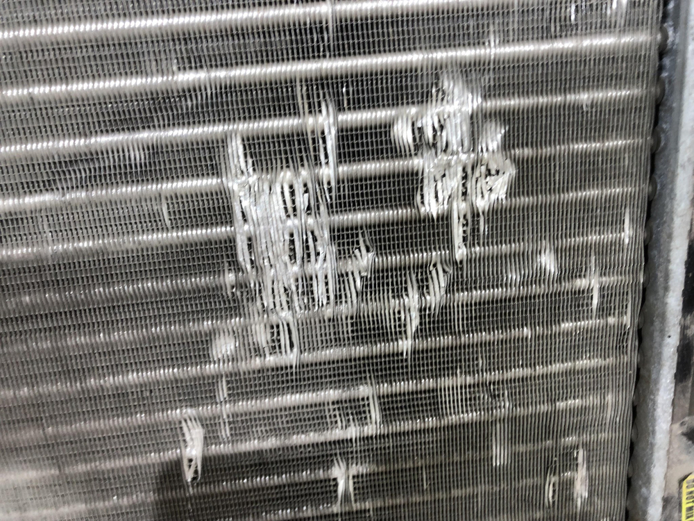 Радиатор двигателя ASX Lancer 10 Outlander XL Б/У MN156092