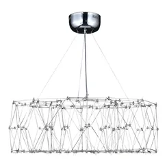 SL6602.103.48 Светильник подвесной ST-Luce Хром/Прозрачный LED 1*48W 4000K GRAVETTA