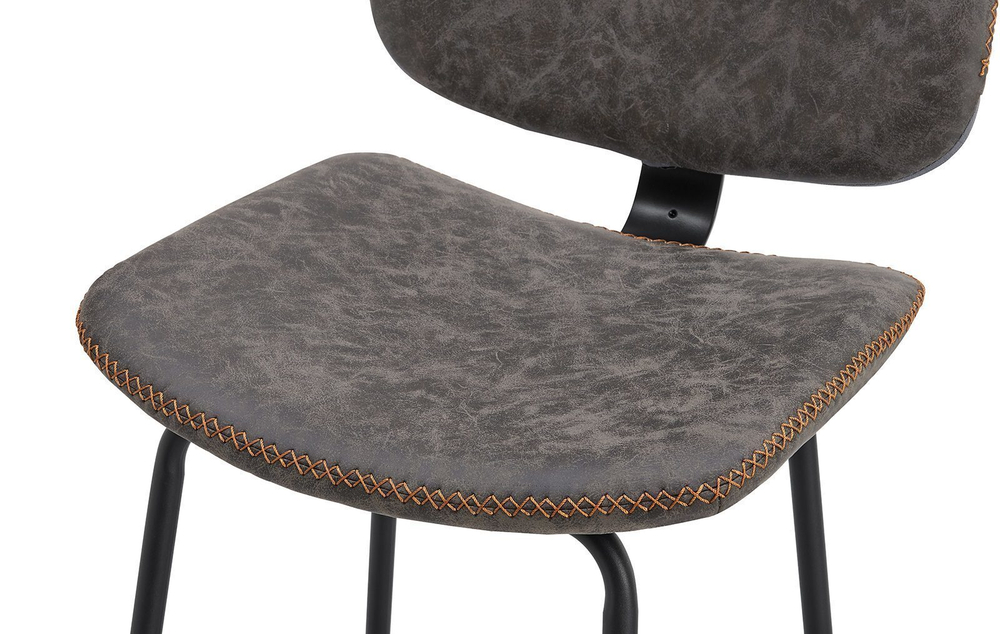 Стул полубарный CQ-5397 серый 2089