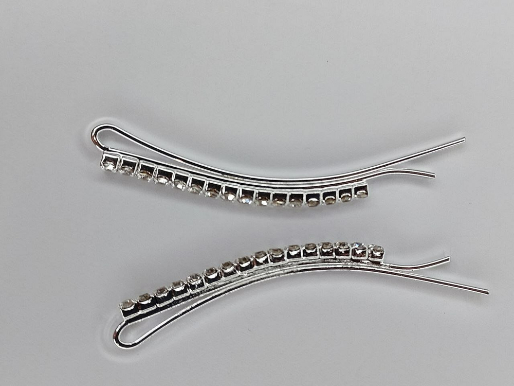 Заколки. Невидимка со стразами.