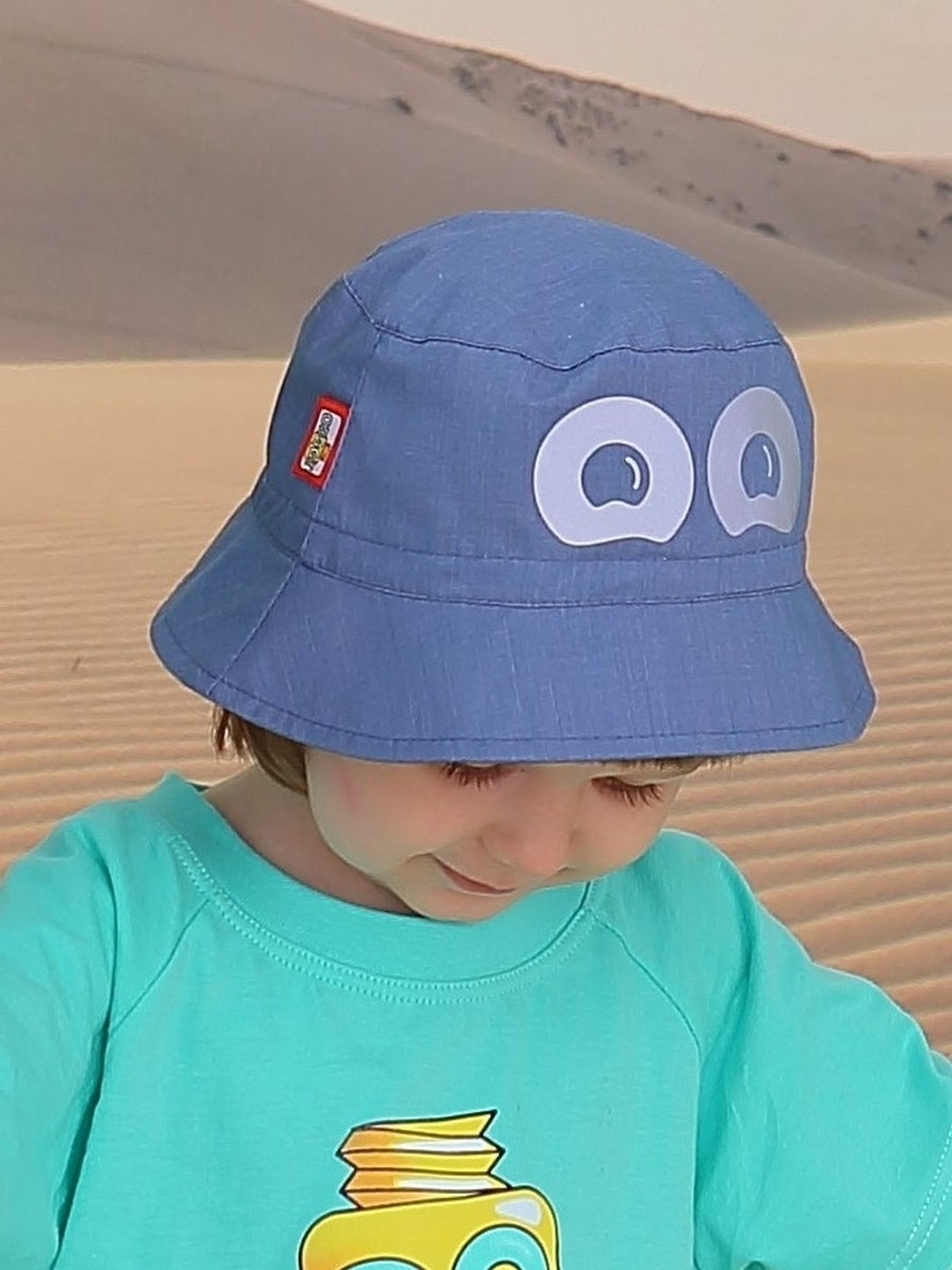 Панама детская солнцезащитная для девочек и мальчиков со светоотражающим эффектом CROOT