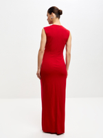 Платье LALMER из трикотажа с разрезом