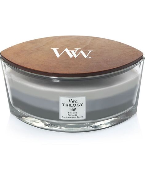 Летний лес, ароматическая свеча трилогия эллипс, WoodWick