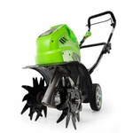 Культиватор Greenworks G40TL 40V (20/25 см) аккумуляторный -  АКБ 4 А/Ч зарядка G40UCM2M / 40V 2A