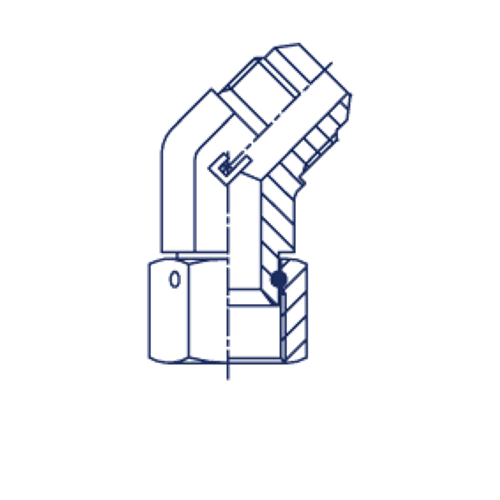 Соединение PN45 JIC 7/8"