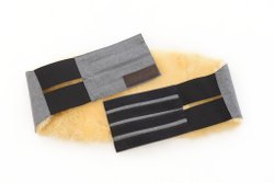 Пояс на резинке из овчины