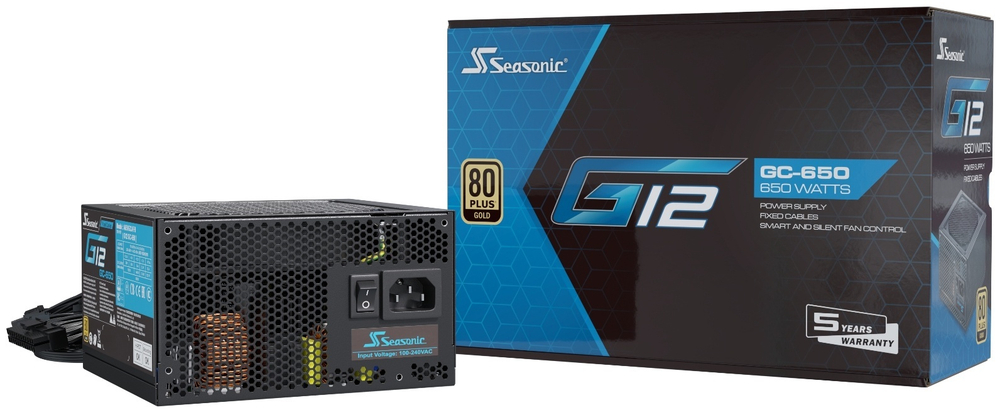 Блок питания Seasonic G12 GC-650 650 Вт