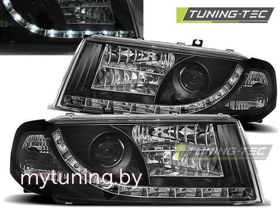 Передние фары Skoda Octavia 1 daylight black