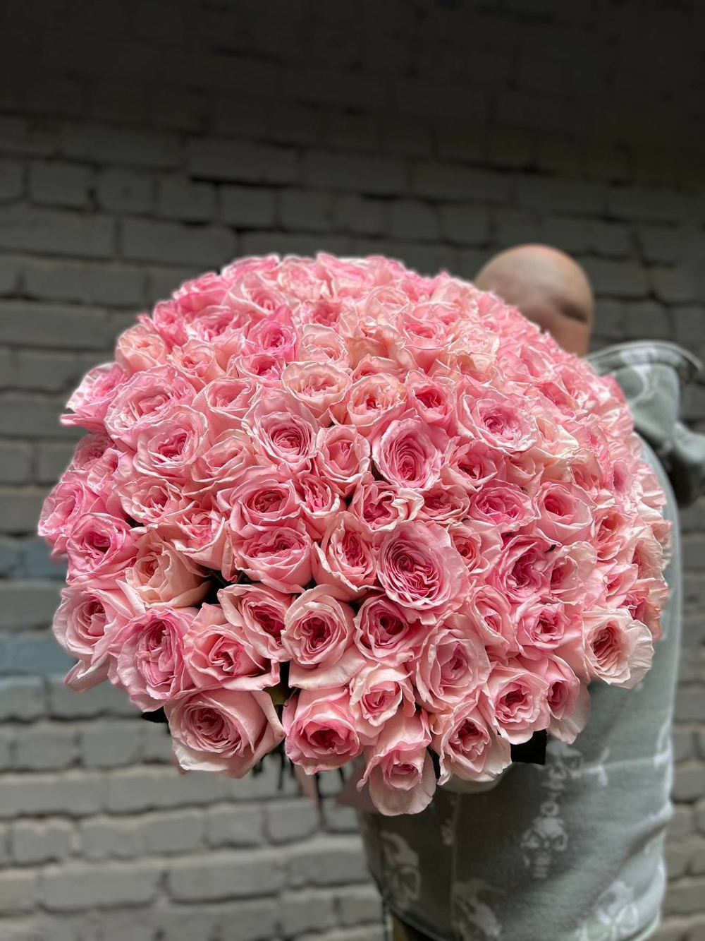 Букет из 101 розы в ассортименте Эквадор (60 см)