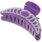 Заколка-краб для волос на блистере «Emily Collection - Lily», микс 6 цветов, 7,5см