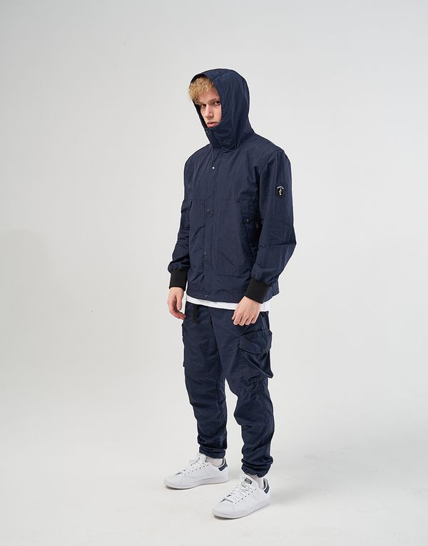 Ветровка We Don’t Care Crinkle Nylon Windrunner Jacket Navi - фото 2