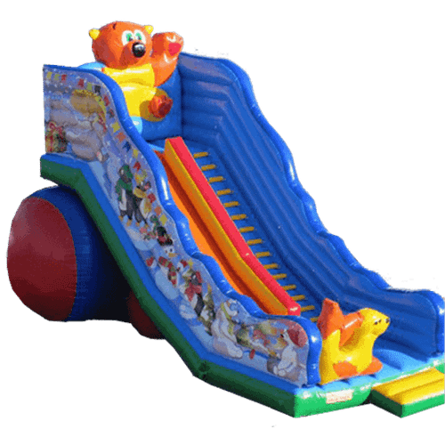 Коммерческий надувной батут "Привет, медвежонок!"