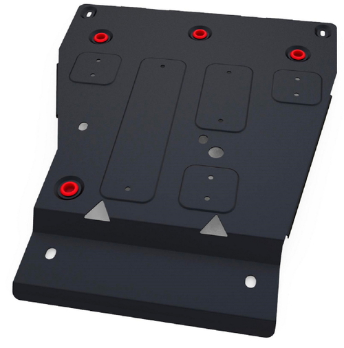 Защита КПП и РК АвтоБроня для SsangYong Stavic (V - 2.0D) 2013-2016 (устанавл-ся совместно с 111.05315.1), штампованная, сталь 1.8 мм, с крепежом, 111.05316.1