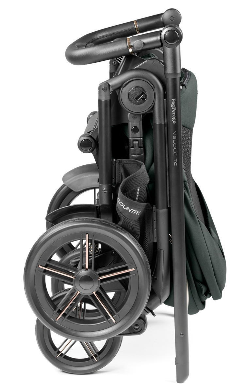 Коляска Peg Perego Veloce TC Brio Culla Belvedere Lounge 3 в 1 Metal