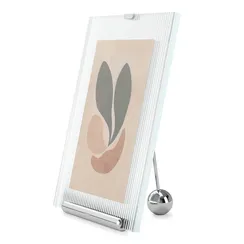 Фоторамка flute, 20х23 см, хром