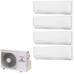 Мультисплит-система Mitsubishi Heavy на 4 комнаты (20+20+20+20 кв.м.)