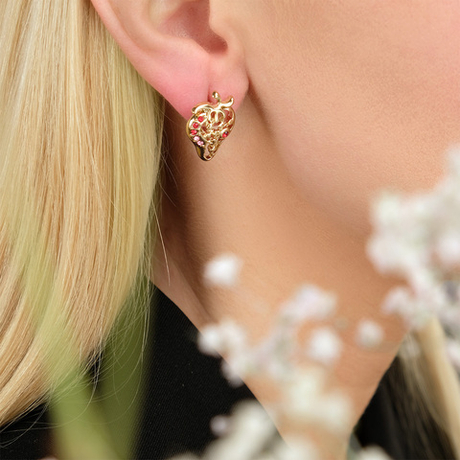 "Блигия" серьги из коллекции "Плод страсти" от Jenavi