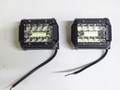Фара светодиодная дополнительная 20 SMD 60W  12-24V (прямоугольная) (TLT)
