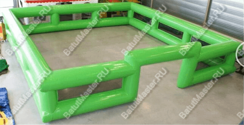 Надувная игровая комната "Веселая поляна" размер 4*4*1,2 м