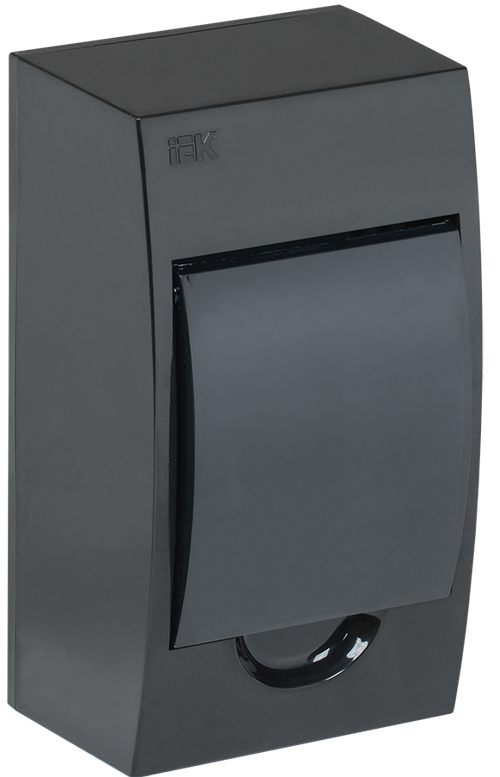 KREPTA 3 Корпус пластиковый ЩРН-П-4 IP41 черный IEK