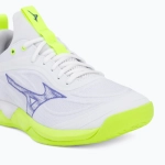 Кроссовки волейбольные Mizuno Wave Luminous 3 white/lightning yellow/dazzling blue