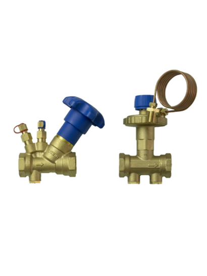 ViEiR Регулятор перепада давления автомат. со статическим балансиров. клап. 3/4" (VRGL18)