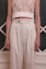 Топ кружевной, молочный