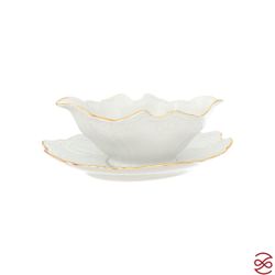 Столовый сервиз на 12 персон Bernadotte Белый узор 67 предметов